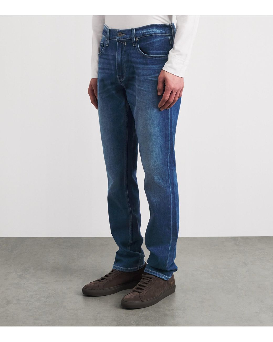 PAIGE Blue Federal Slim Jeans for men
