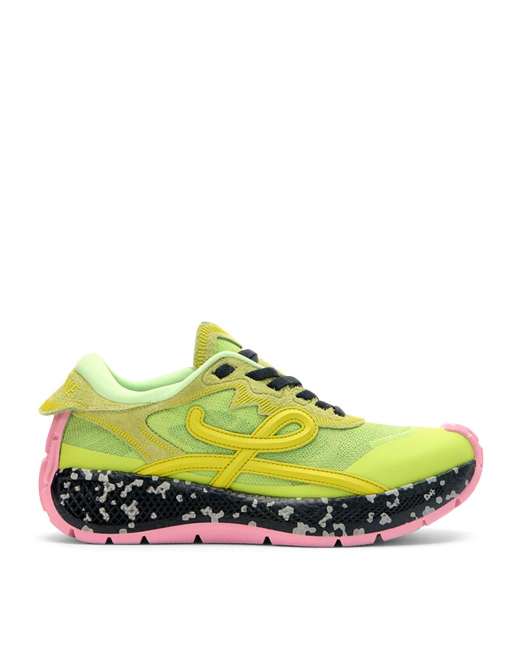 Loewe Yellow Leather Pogo Sneakers
