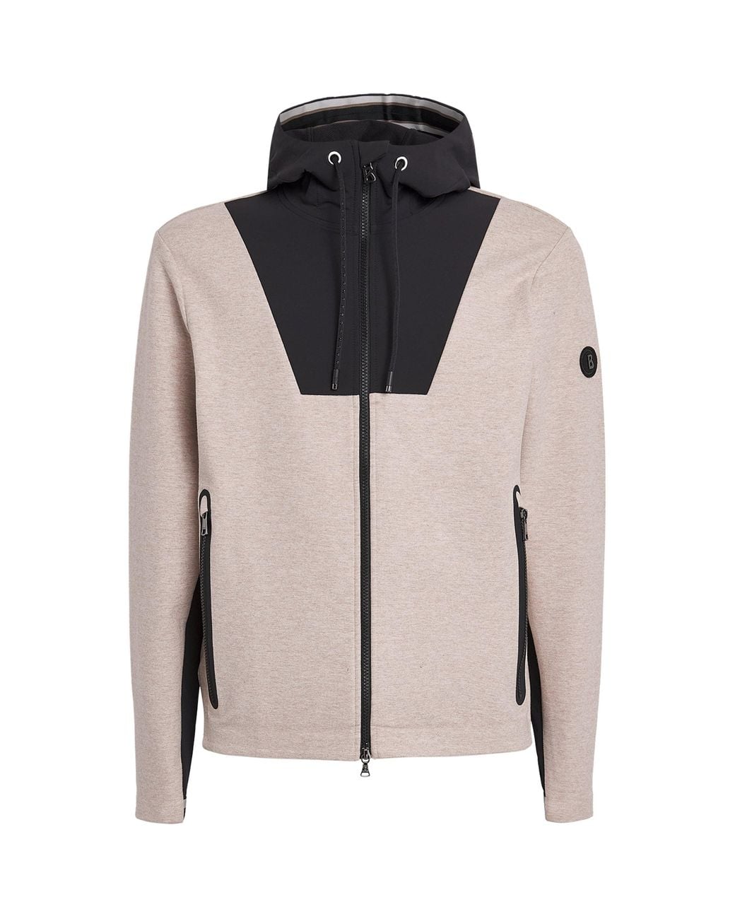 Bogner Natural Zip-Up Jannis Hoodie for men