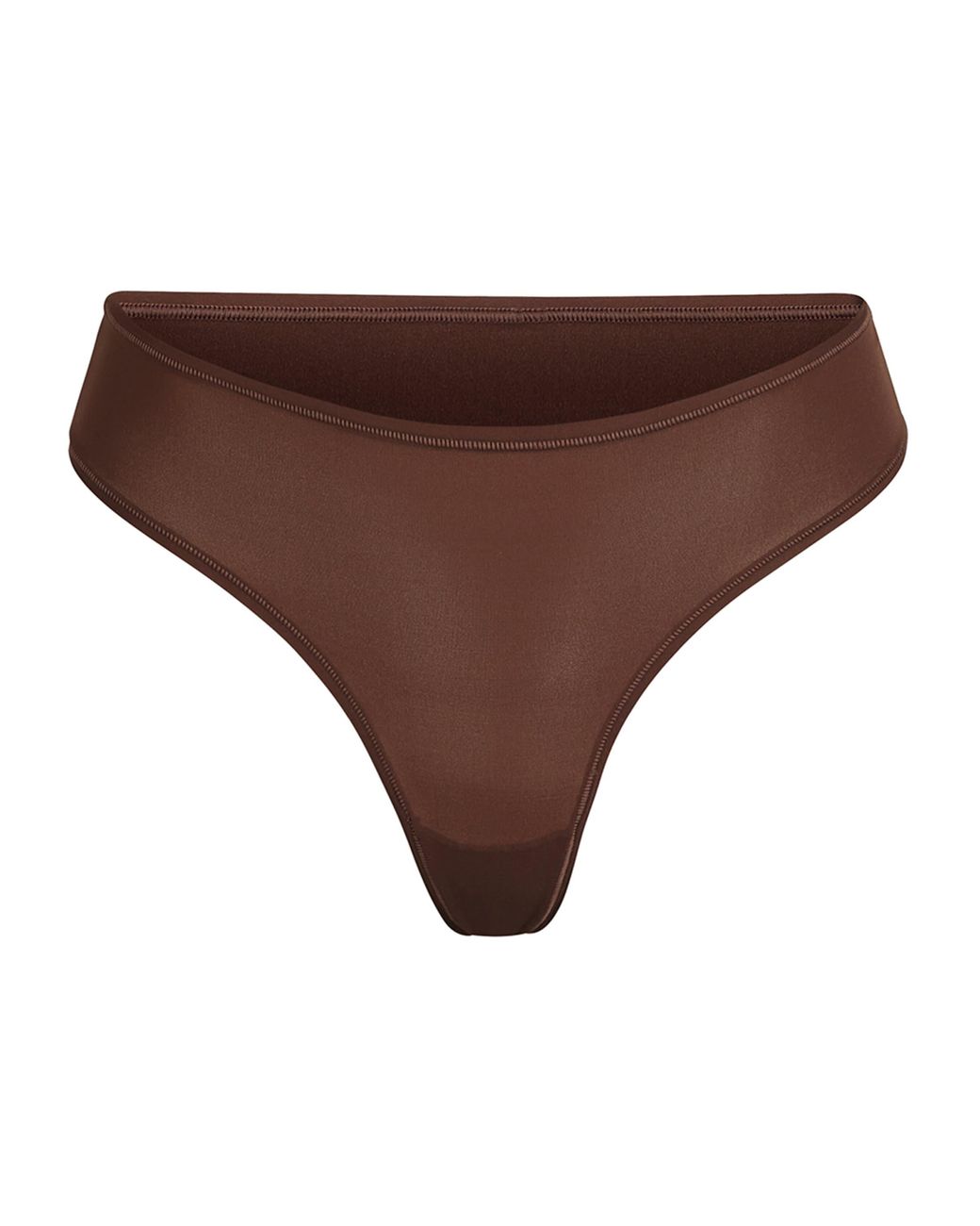 Skims Brown Fits Everybody Cheeky Thong