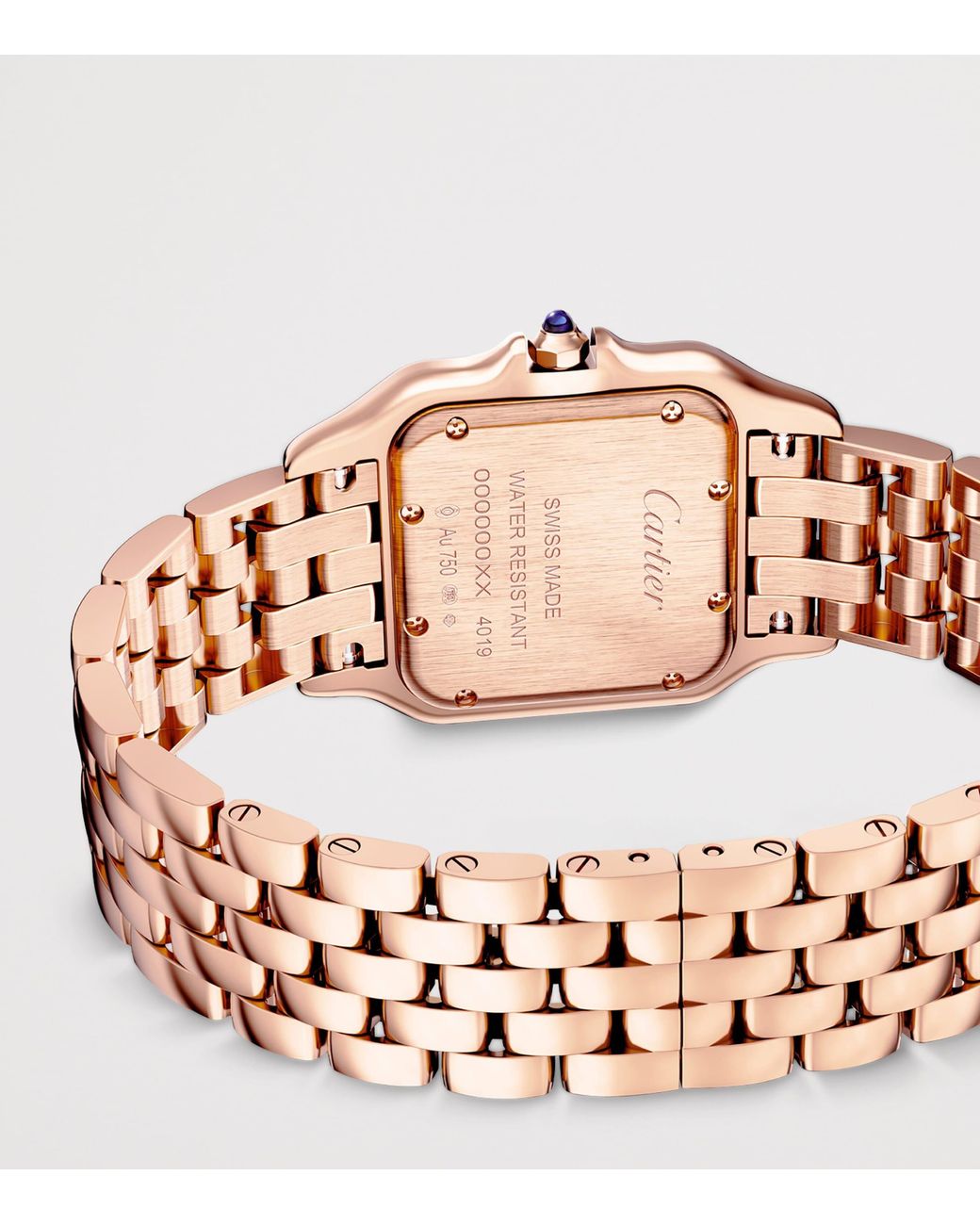 Cartier Metallic Medium Rose Panthère De Watch