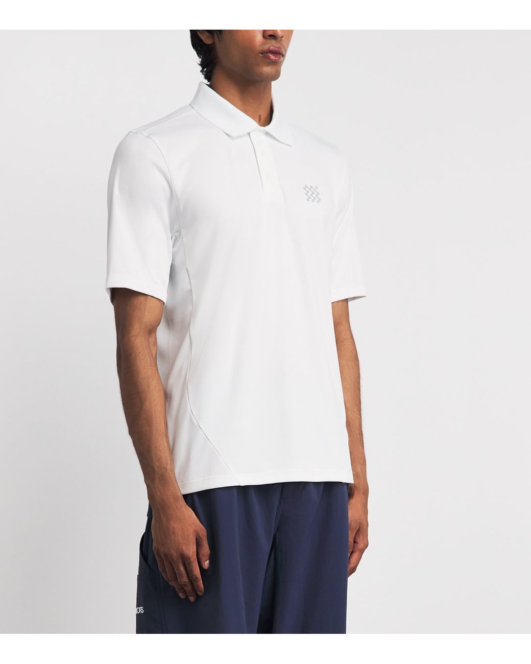 Manors White Course Polo Shirt for men