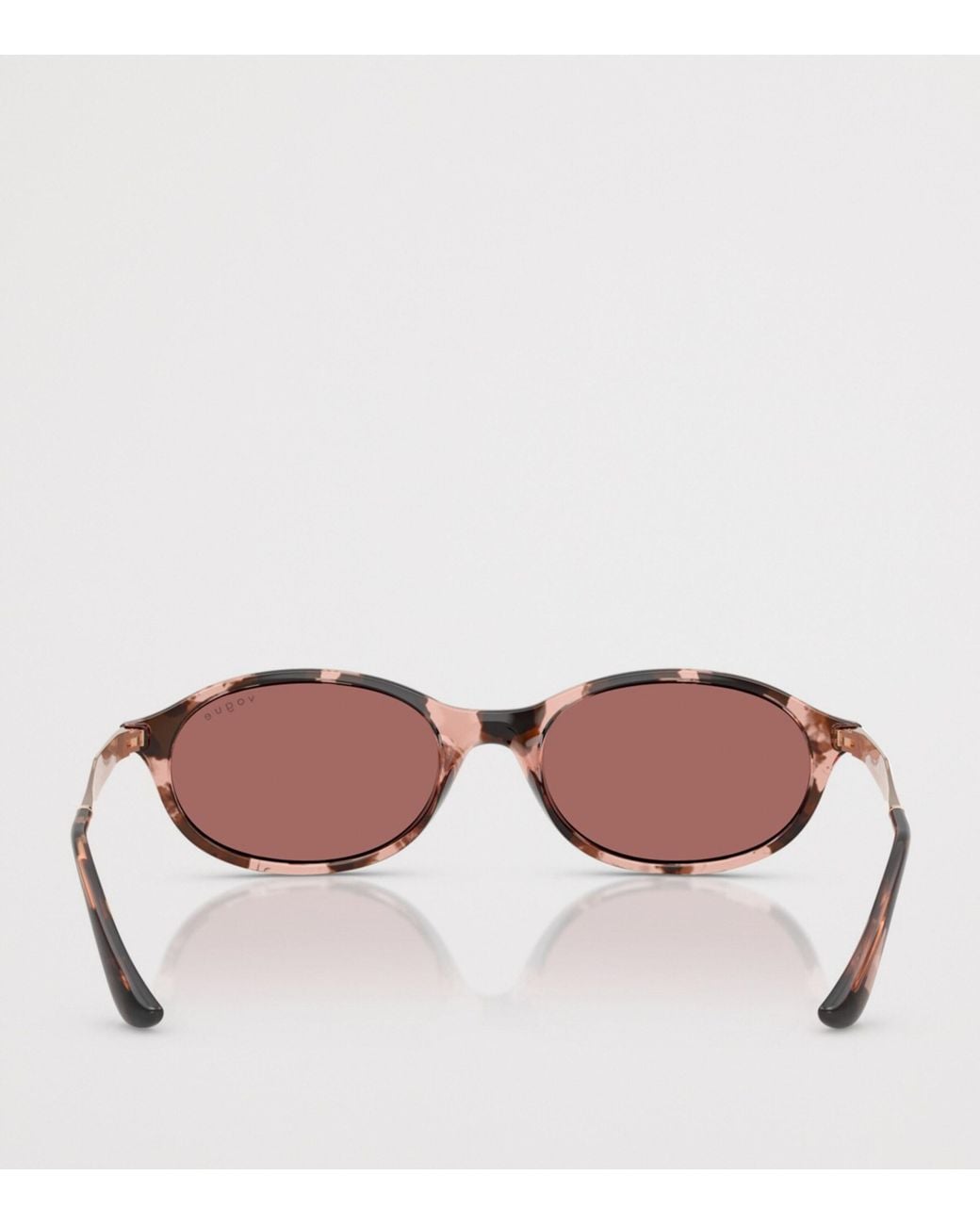 Vogue Pink Oval Sunglasses