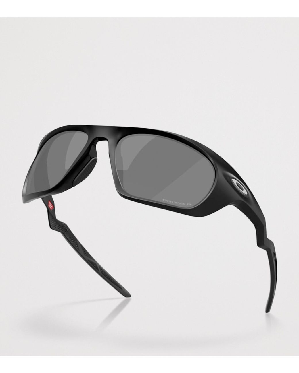 Oakley Gray Lateralis Rectangle Sunglasses for men