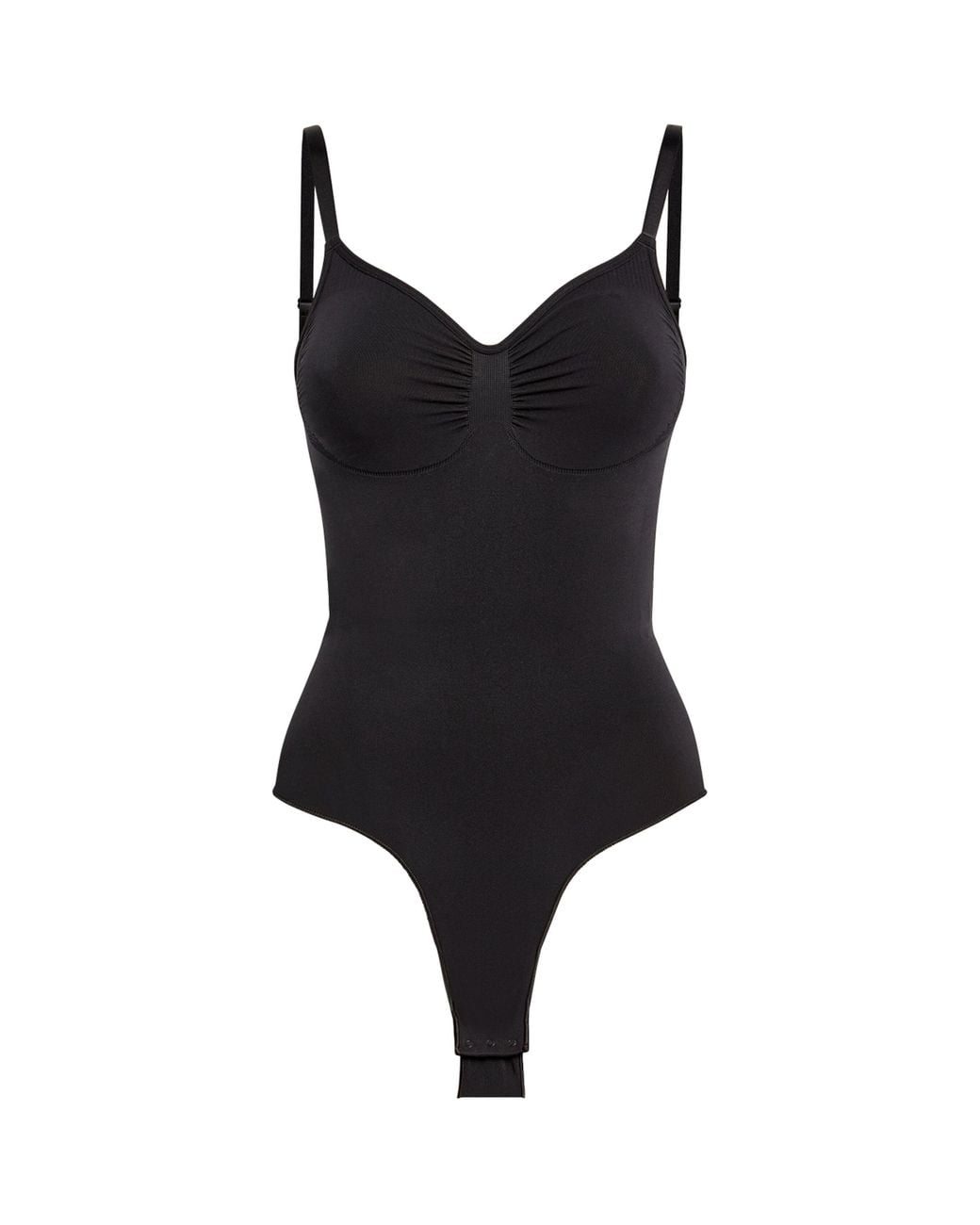 Skims Black Seamless Sculpt Briefs Bodysuit