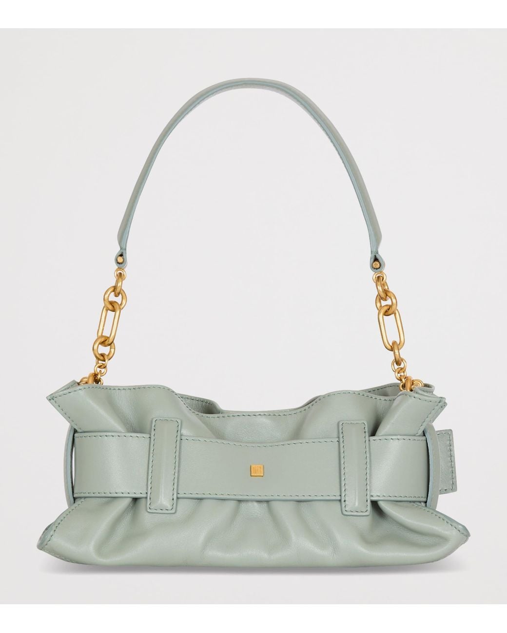 Balmain Metallic Mini Leather Anthem Shoulder Bag