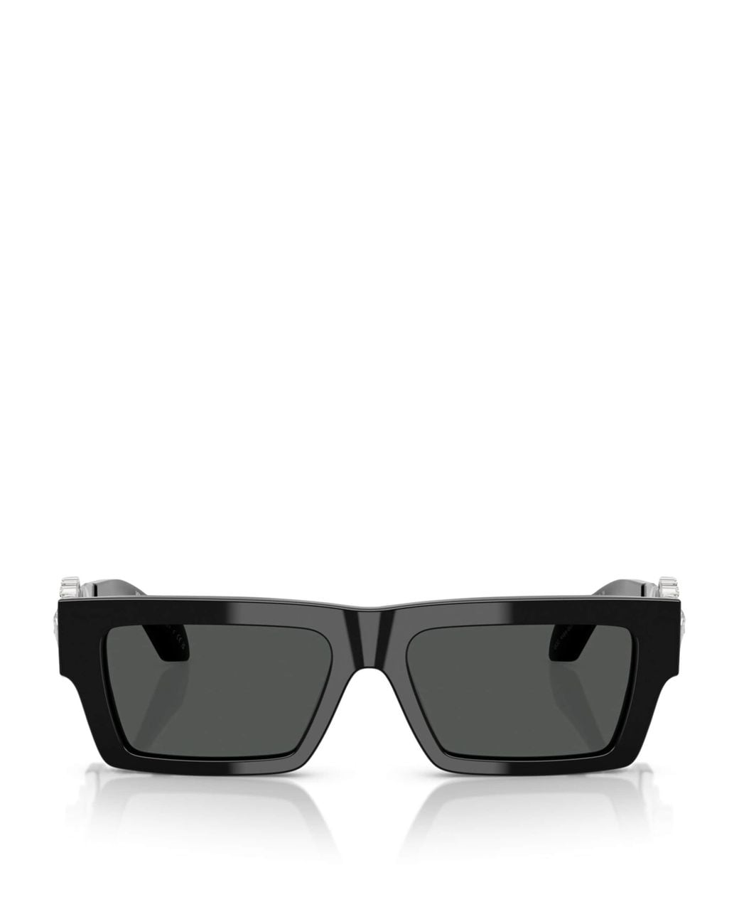 Versace Black Acetate Sunglasses