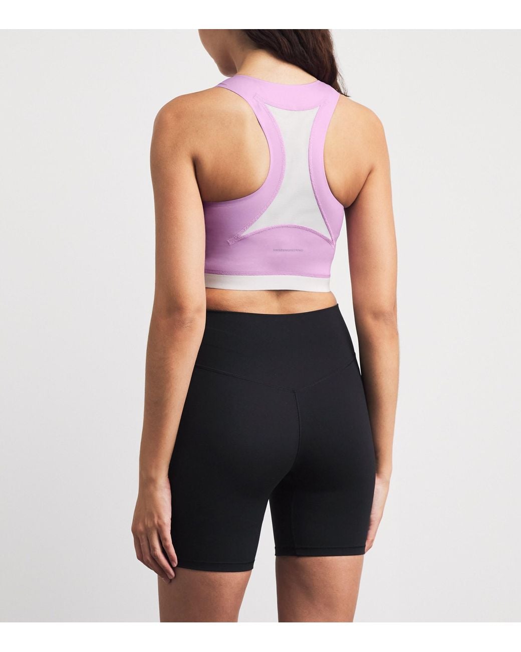 On Shoes Purple Train 2-In-1 Crop Top