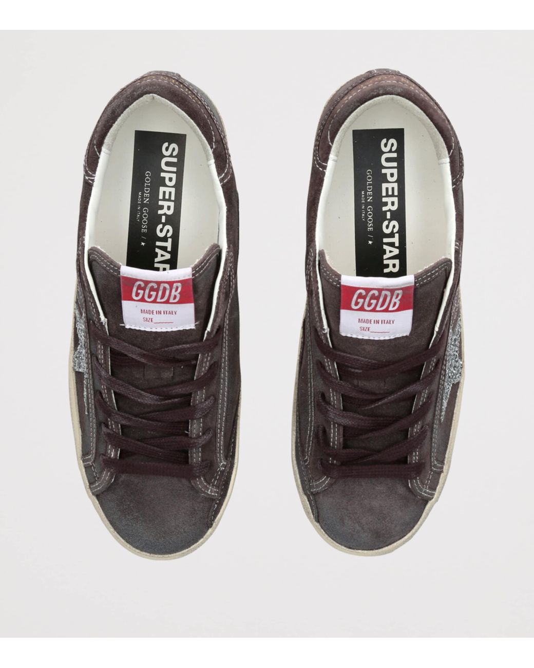 Golden Goose Deluxe Brand Brown Suede Super-Star Sneakers