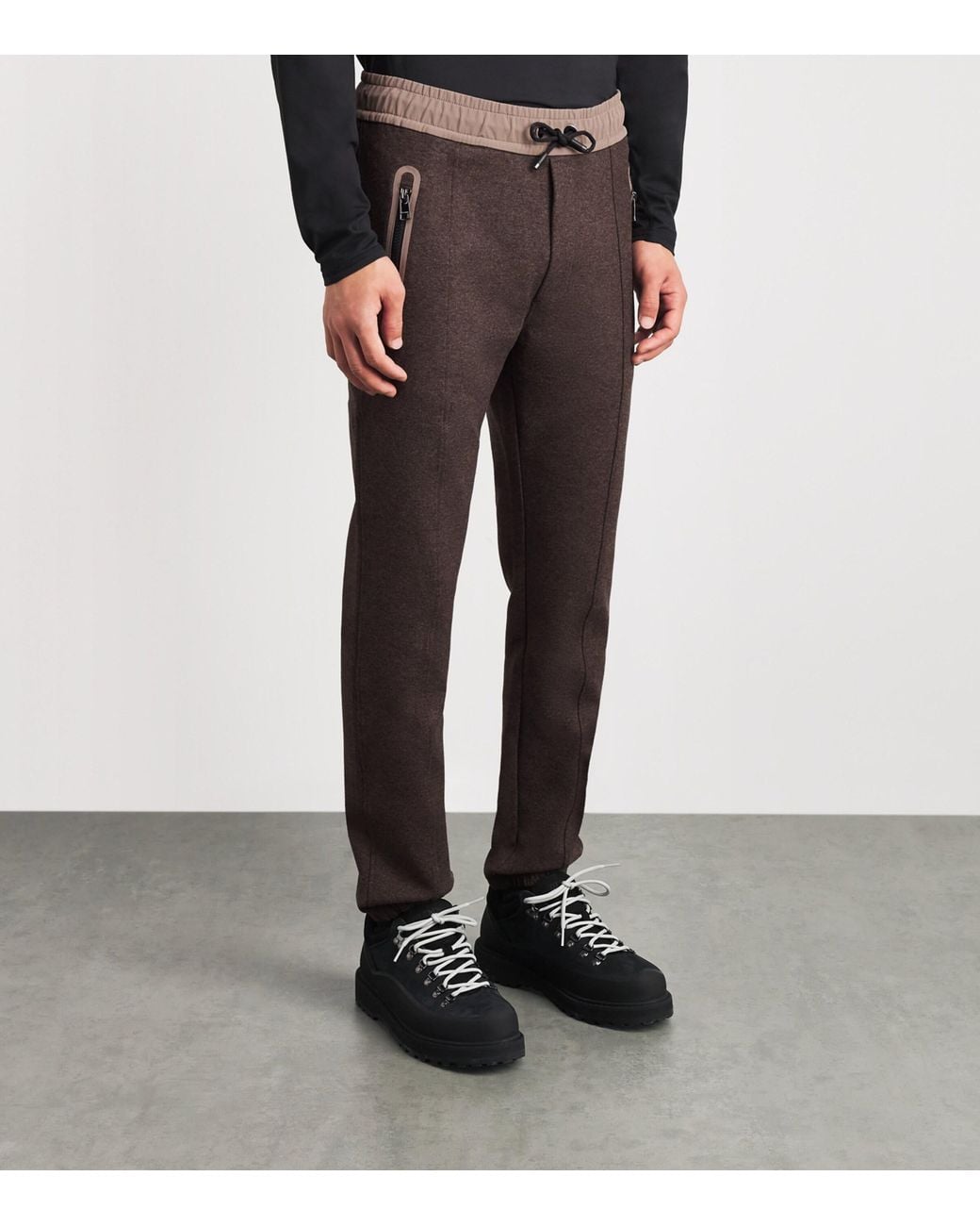 Bogner Brown Bryan Cuffed Sweatpants for men