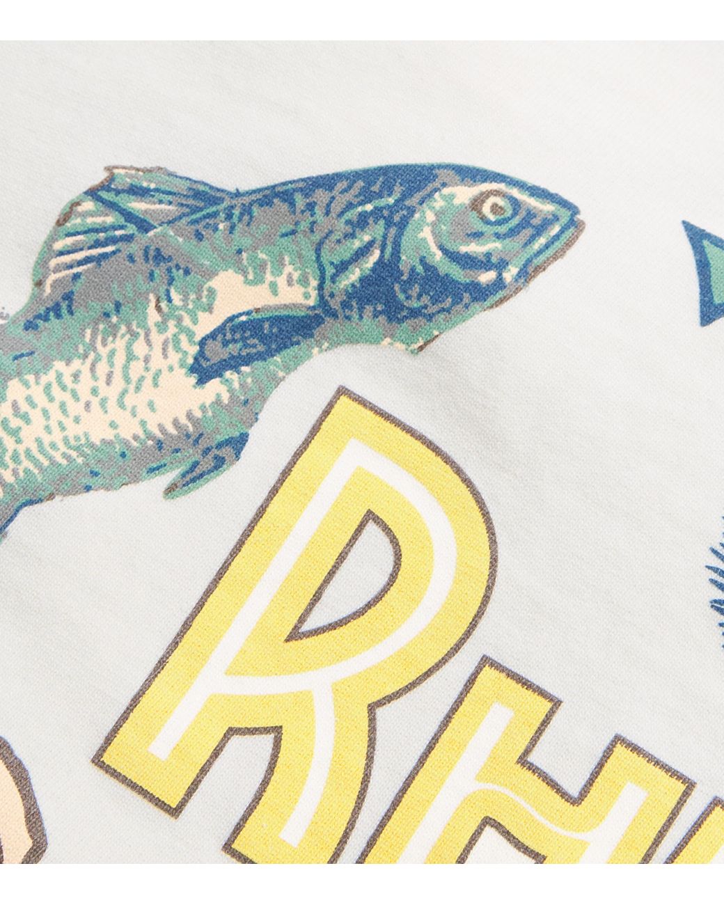 【関税込み】Rhude オフホワイト Sardines Tシャツ Off-White 'Sardines' T-shirt by Rhude on Sale