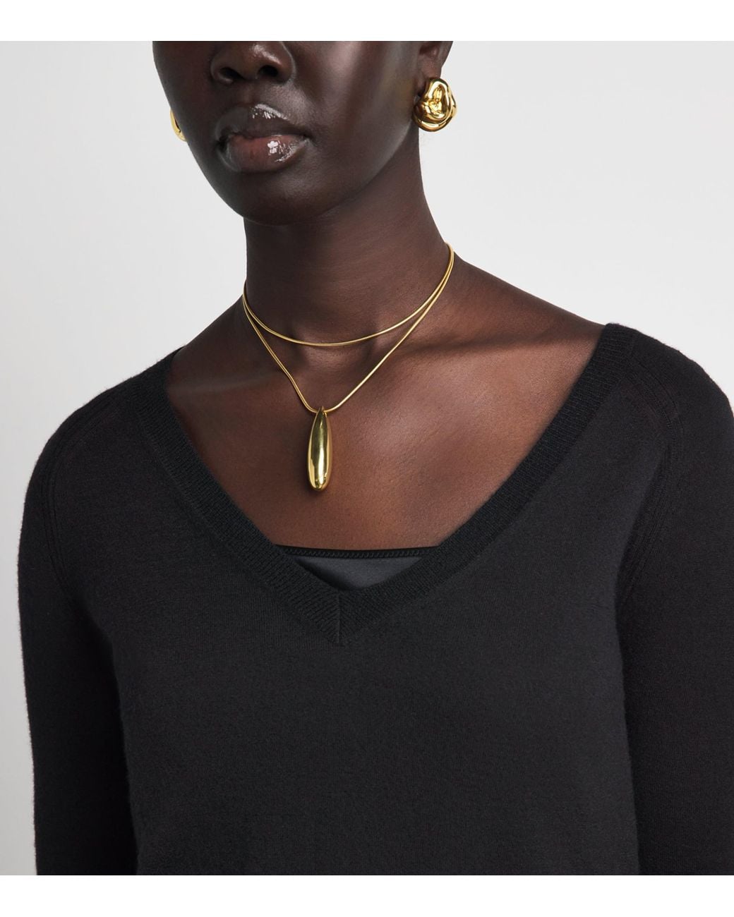 Joseph Black Cashmere Cashair Cetus Sweater