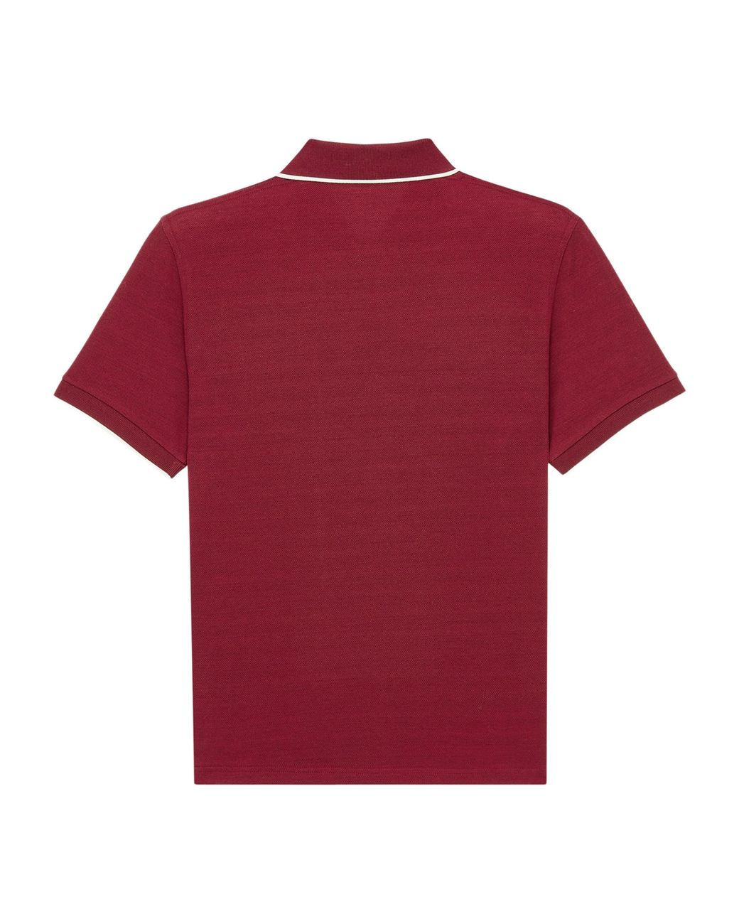 Saint Laurent Red Cotton Cassandre Polo Shirt for men