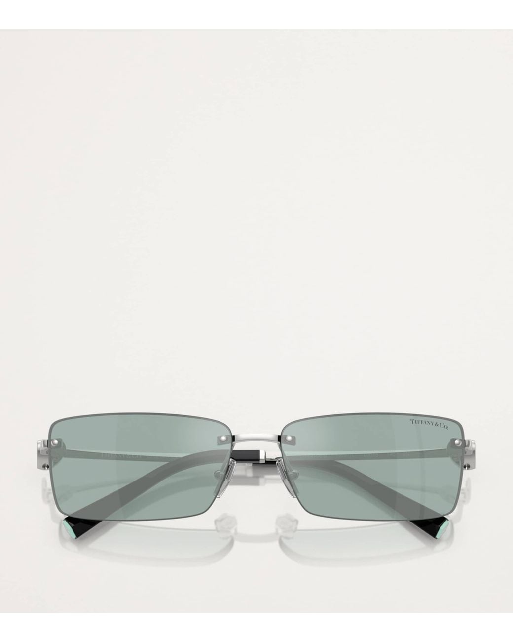 Tiffany & Co Green Metal Sunglasses