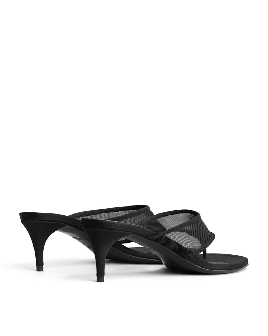 Alaïa White Mesh Thong Mules 55