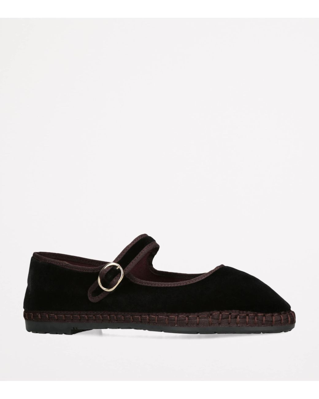 Flabelus Black Velvet Sethe Mary Janes