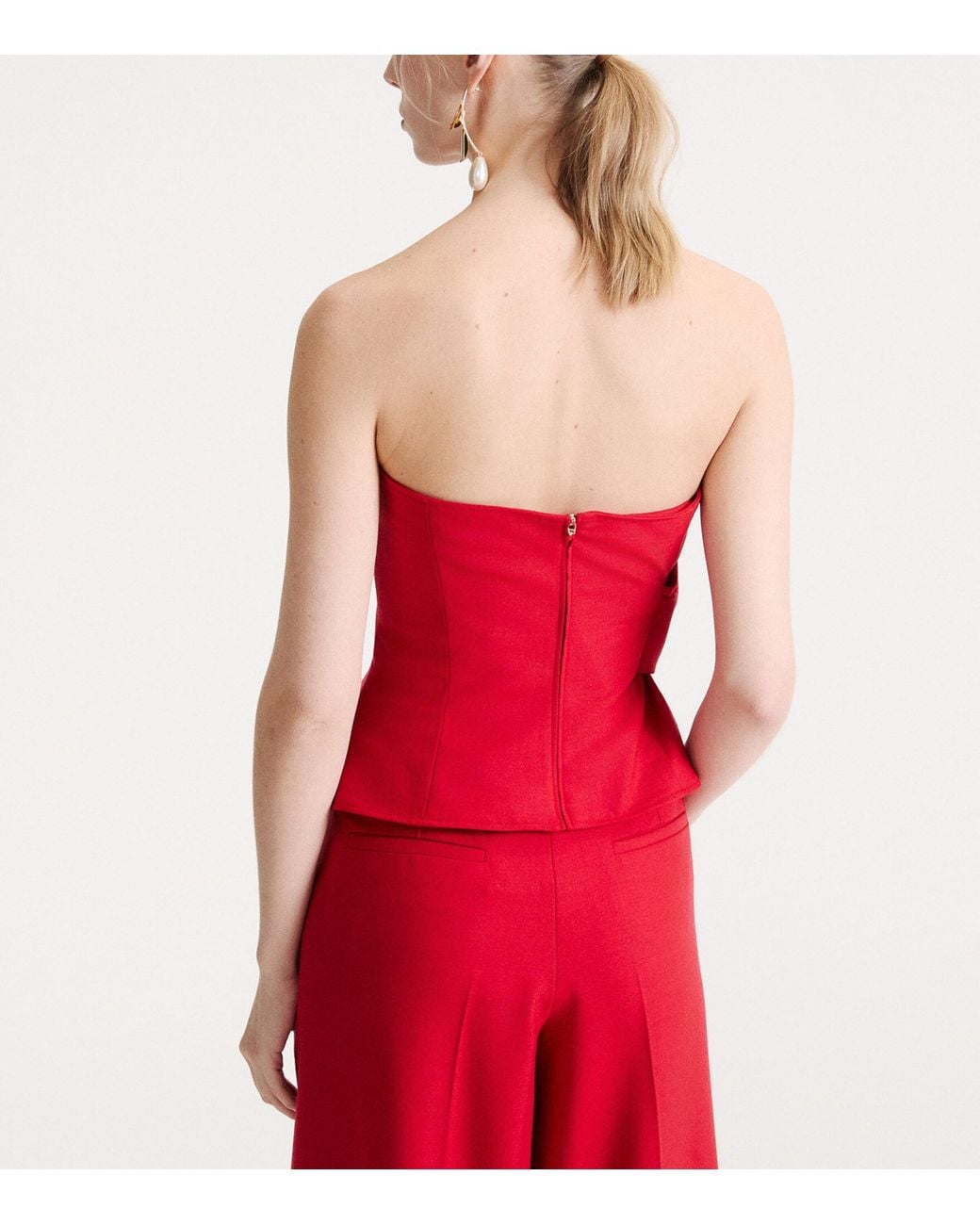 Marella Layered Bustier Top
