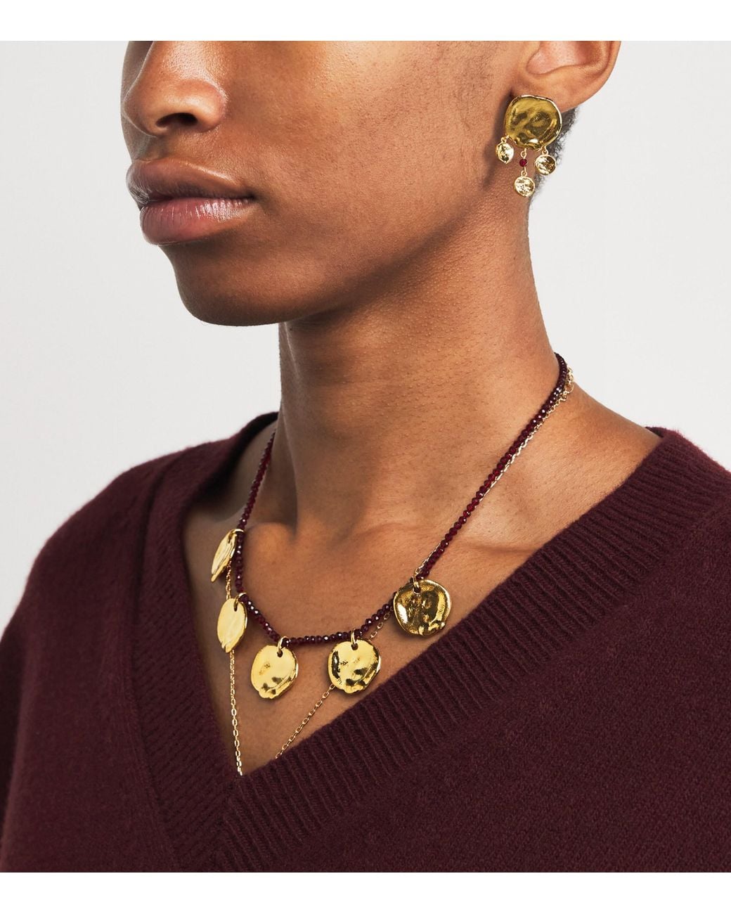 Anni Lu Metallic Plated Dream Catcher Earrings