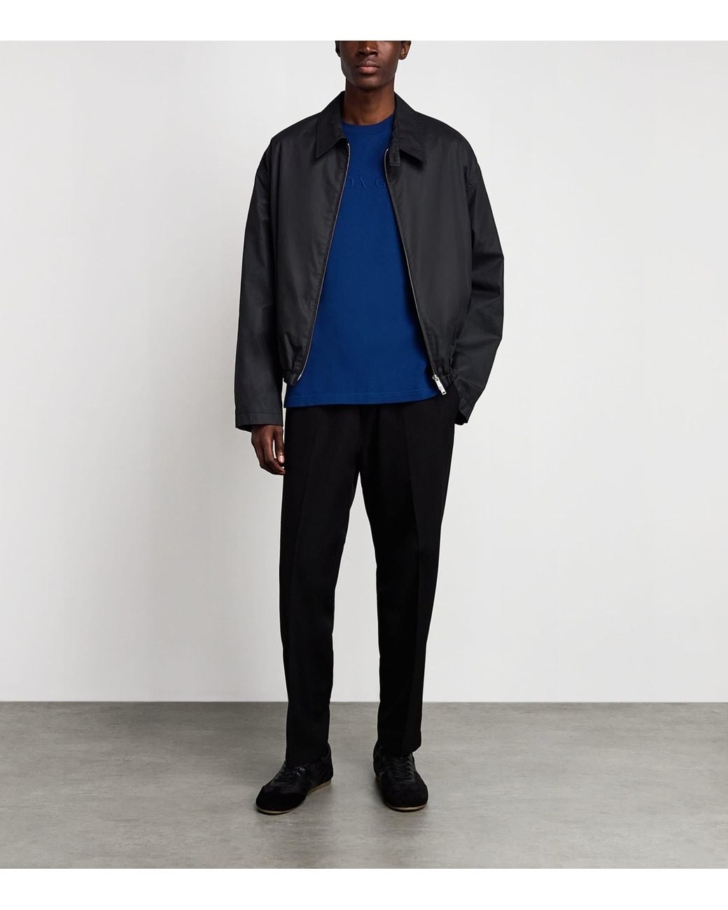 Canada Goose Blue Organic Cotton Vantage T-Shirt for men