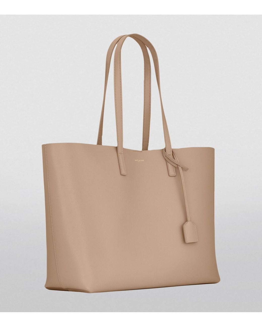 Saint Laurent Natural East/West Shopper Bag