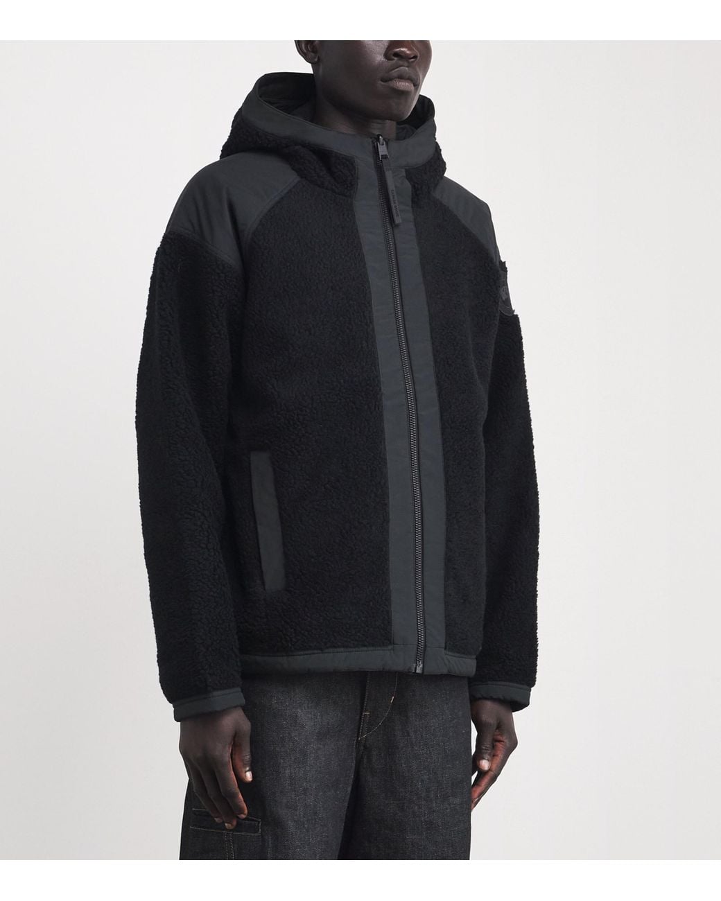 Canada Goose Black Reversible Alberni Bomber Jacket for men