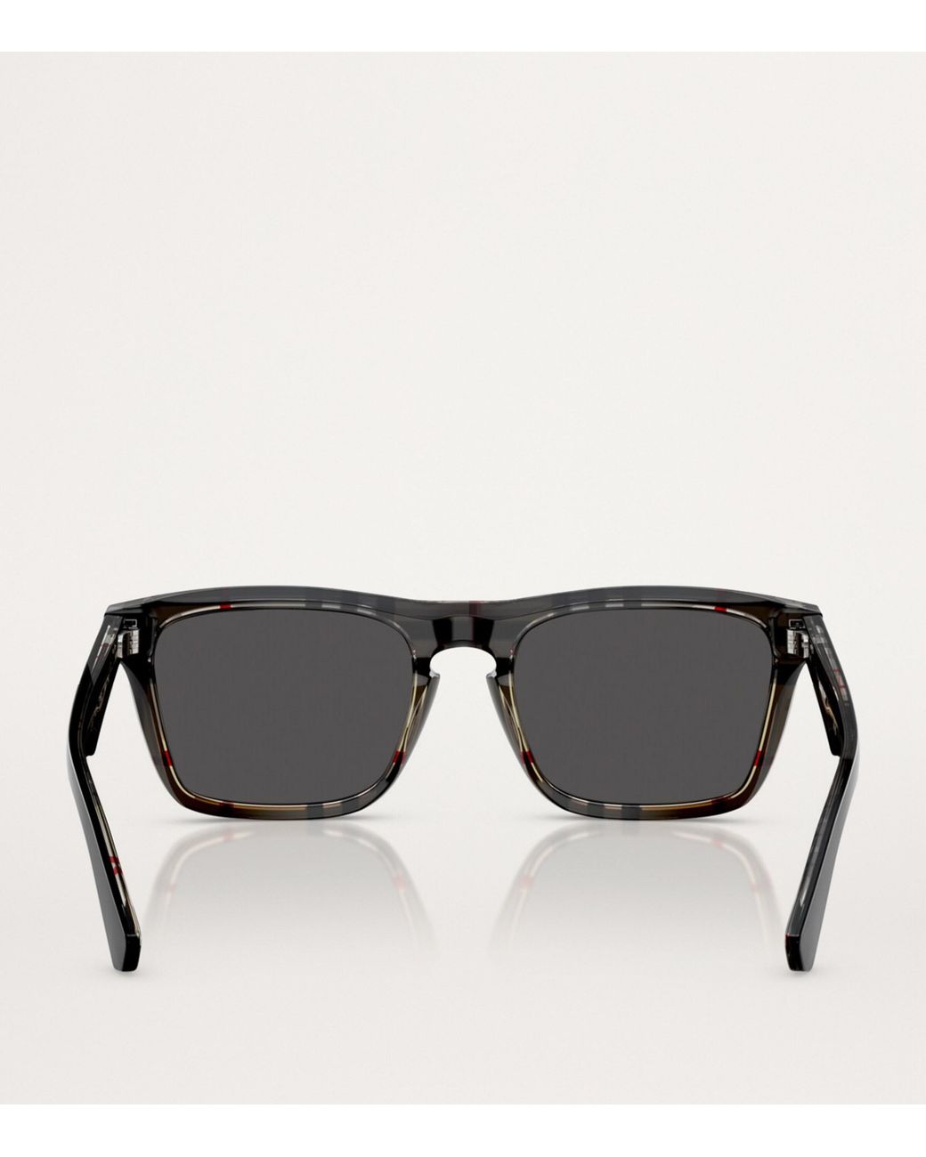 Burberry Black Acetate Square Sunglasses for men