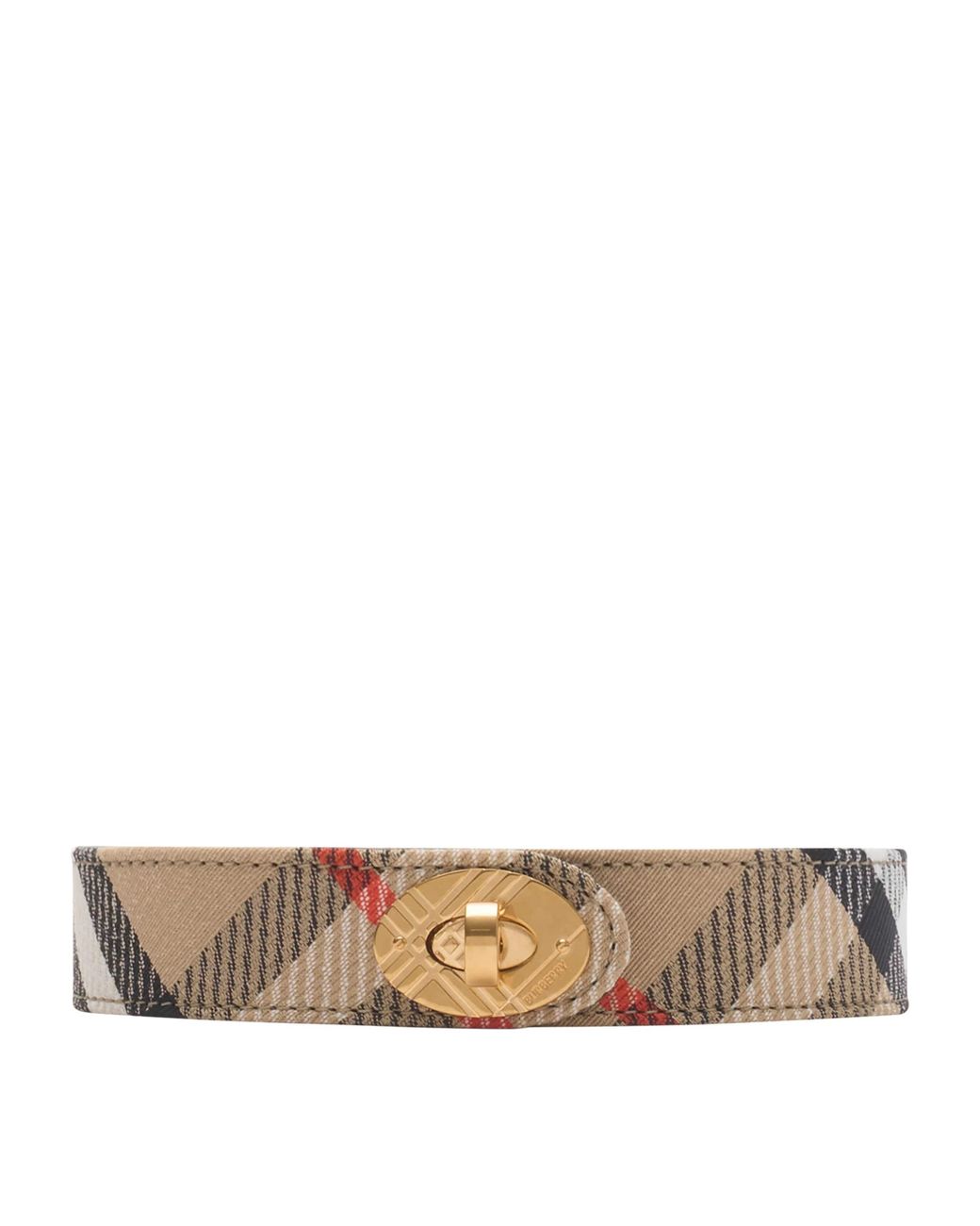 Burberry Natural Check Costwolds Belt
