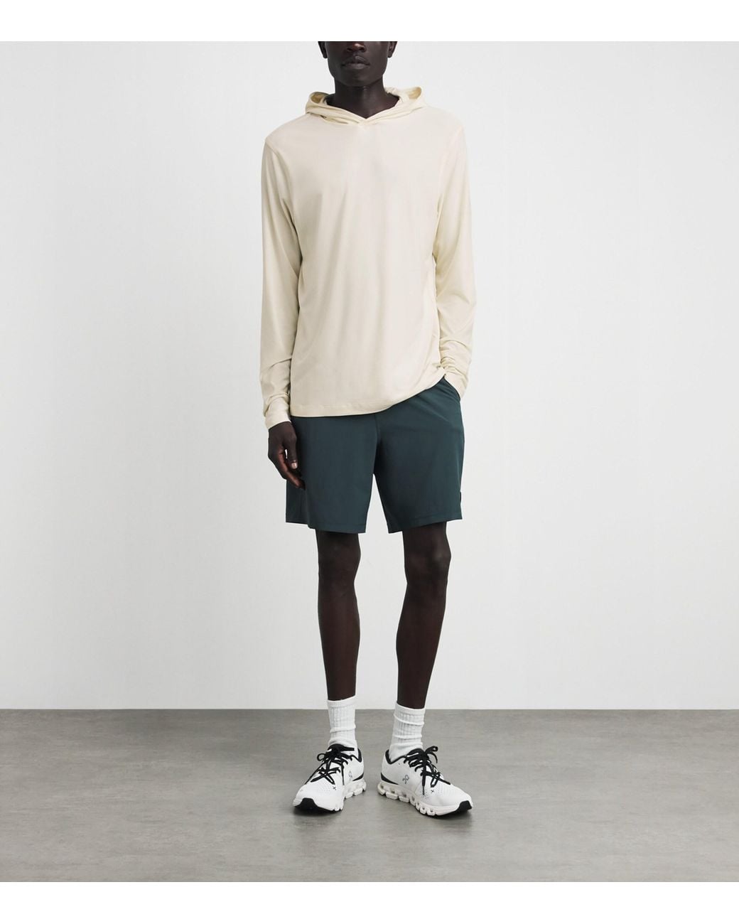 vuori White Strato Tech Hoodie for men