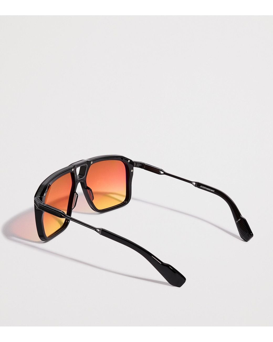 Jacques Marie Mage Brown Acetate Savoy Sunglasses for men