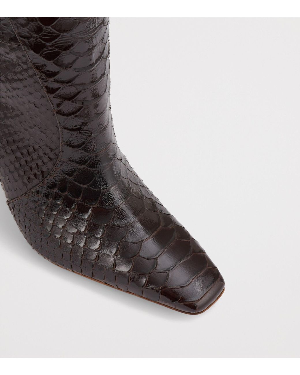 Malone Souliers Black Embossed Leather Raven Knee-High Boots 90