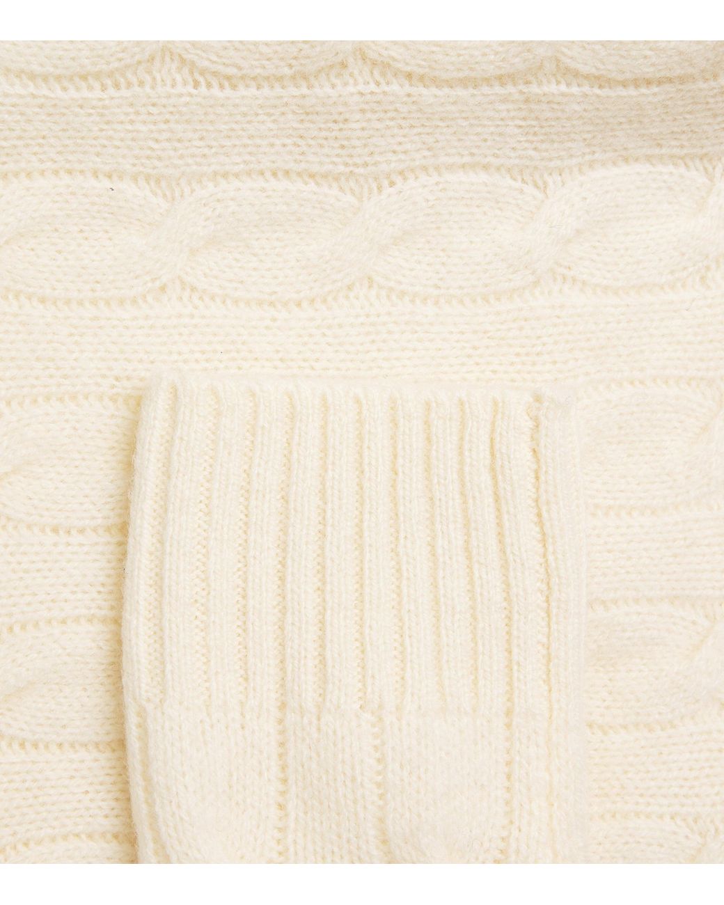 Polo Ralph Lauren Natural Wool-Cashmere Julianna Sweater