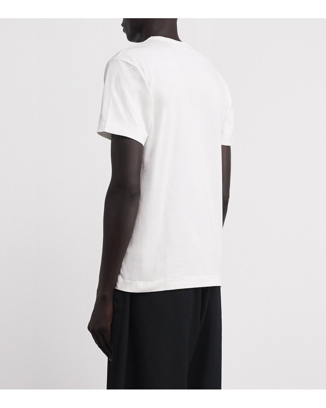COMME DES GARÇONS PLAY Green Heart Logo T-Shirt for men