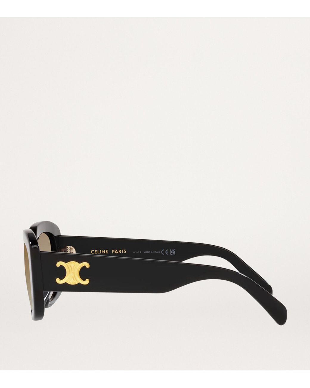 Céline Brown Rectangular Sunglasses