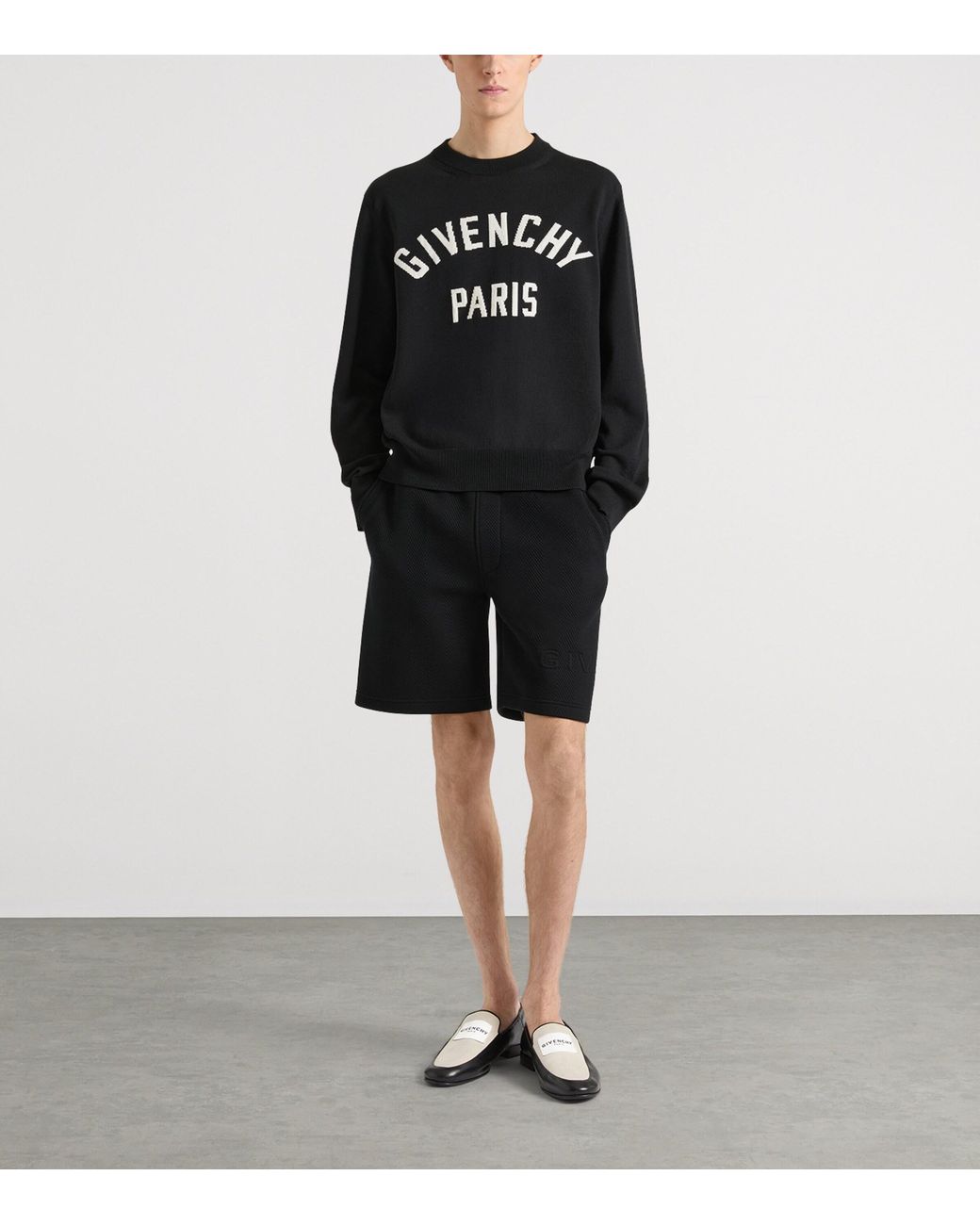 Givenchy Black Logo Sweatshirt for men