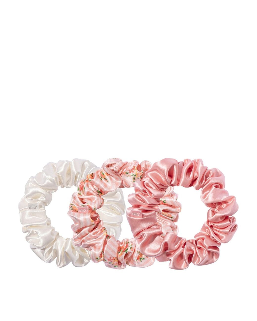 Slip Pink Pure Silk Scrunchies