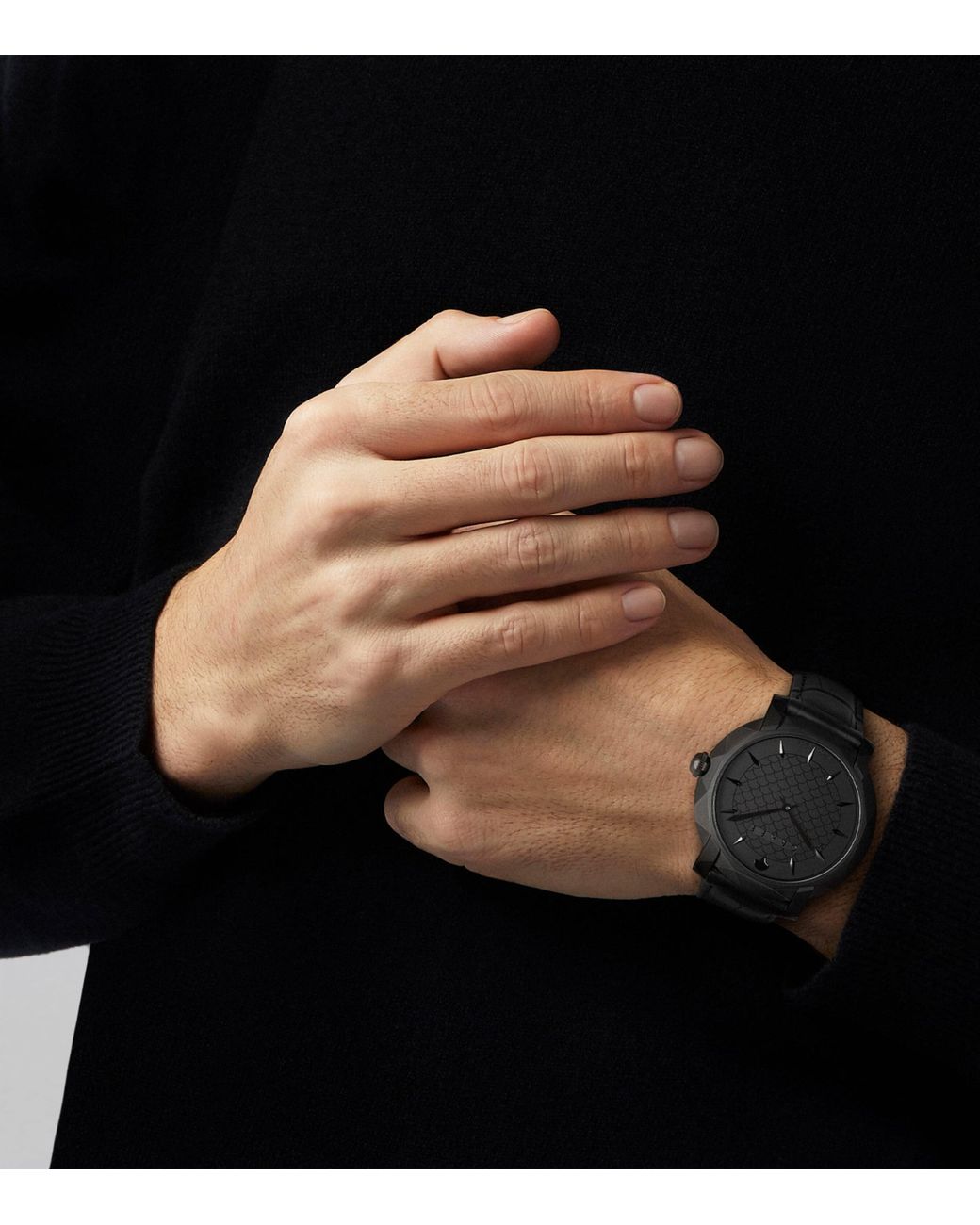Graff Black Titanium Dlc Eclipse Watch 43Mm