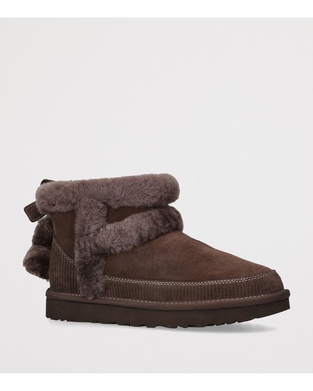 Ugg Brown Suede Classic Mini Heritage Boots