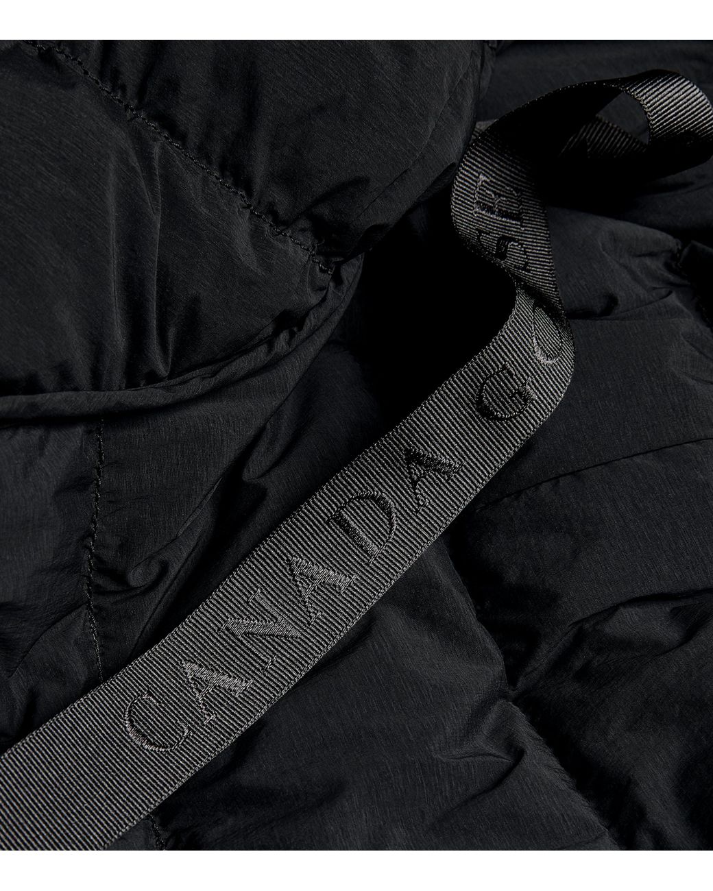 Canada Goose Black Down-Filled Clair Long Coat