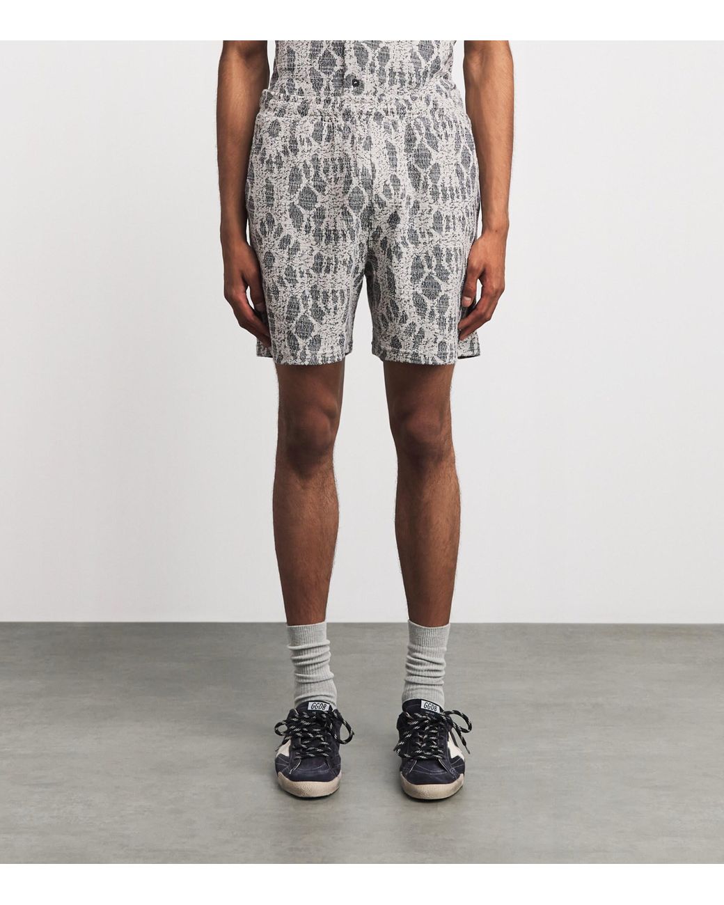 Samsøe & Samsøe Gray Elasticated Sajabari Shorts for men