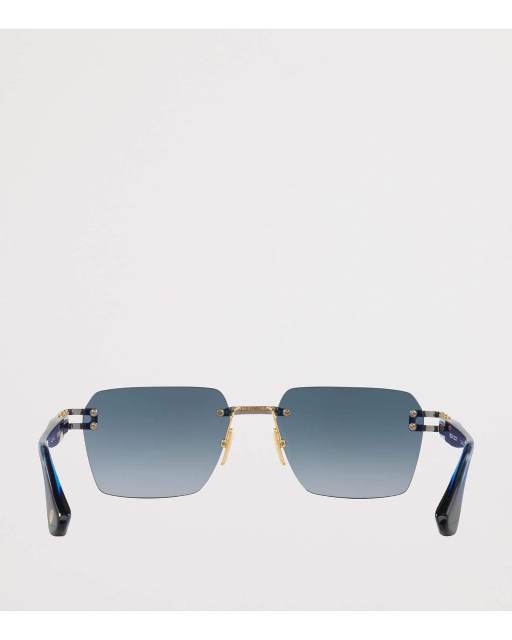 Dita Eyewear Blue Meta-Evo One Square Sunglasses