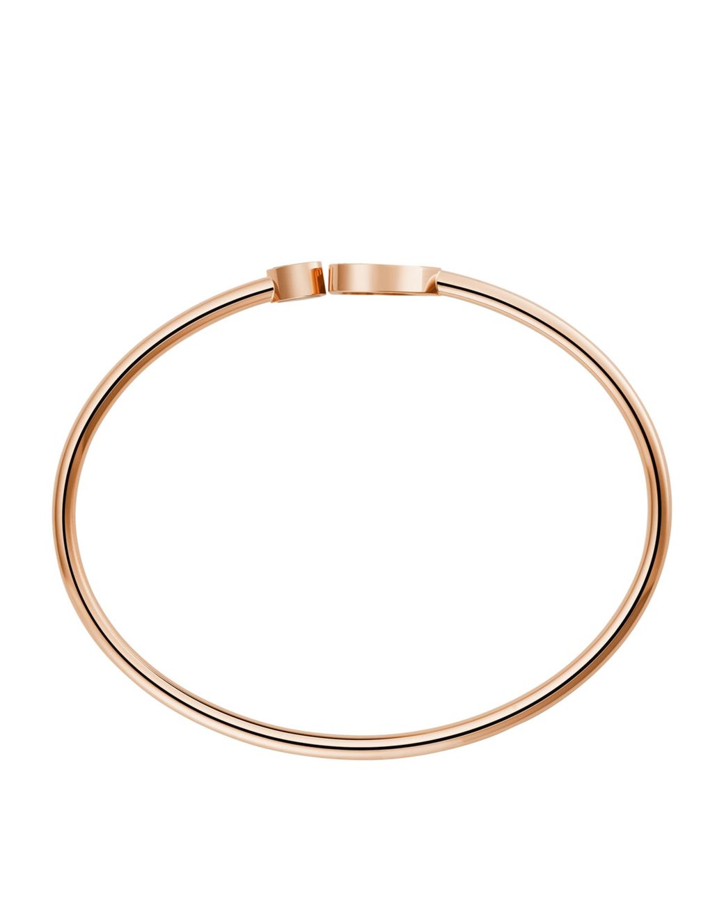 Chopard Metallic And Diamond Happy Hearts Bangle