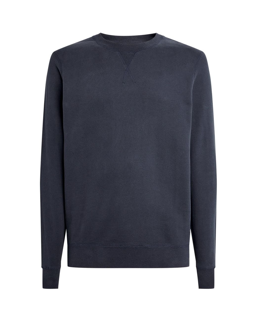 Sunspel Blue Loopback Sweatshirt for men
