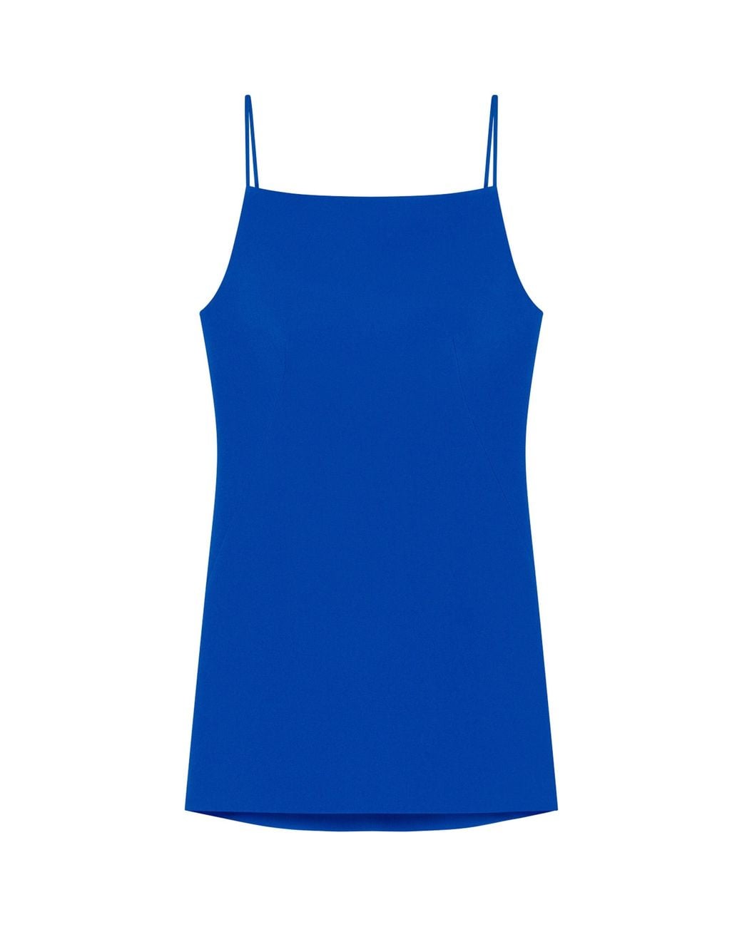 Givenchy Blue Sliced Mini Dress