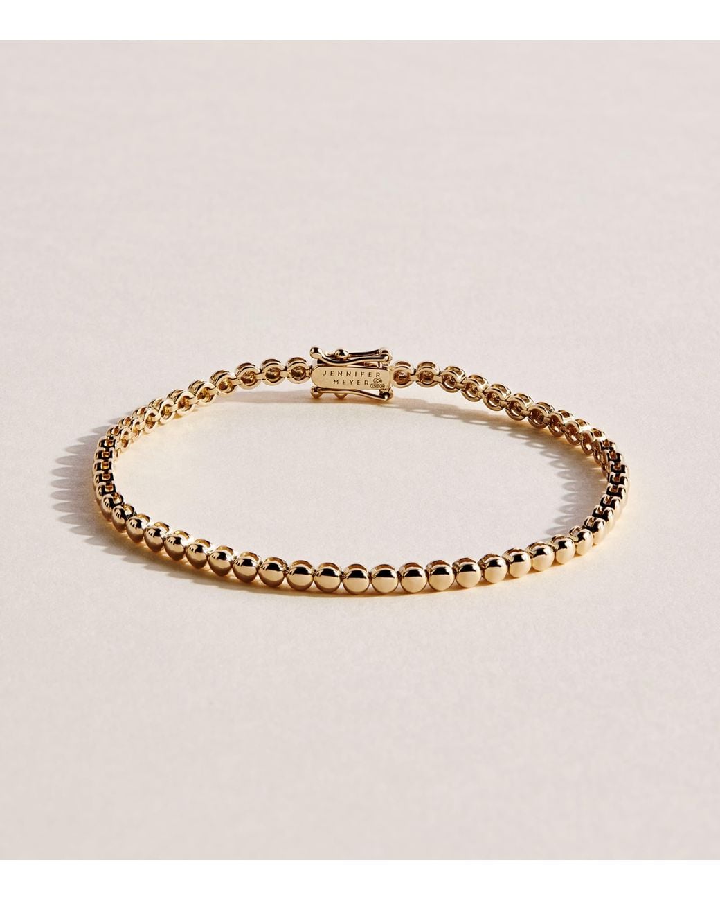 Jennifer Meyer Metallic Mini Tennis Bracelet