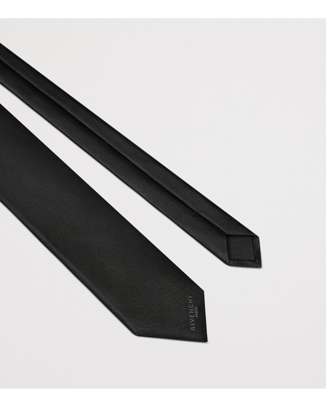 Givenchy Black Silk Tie for men