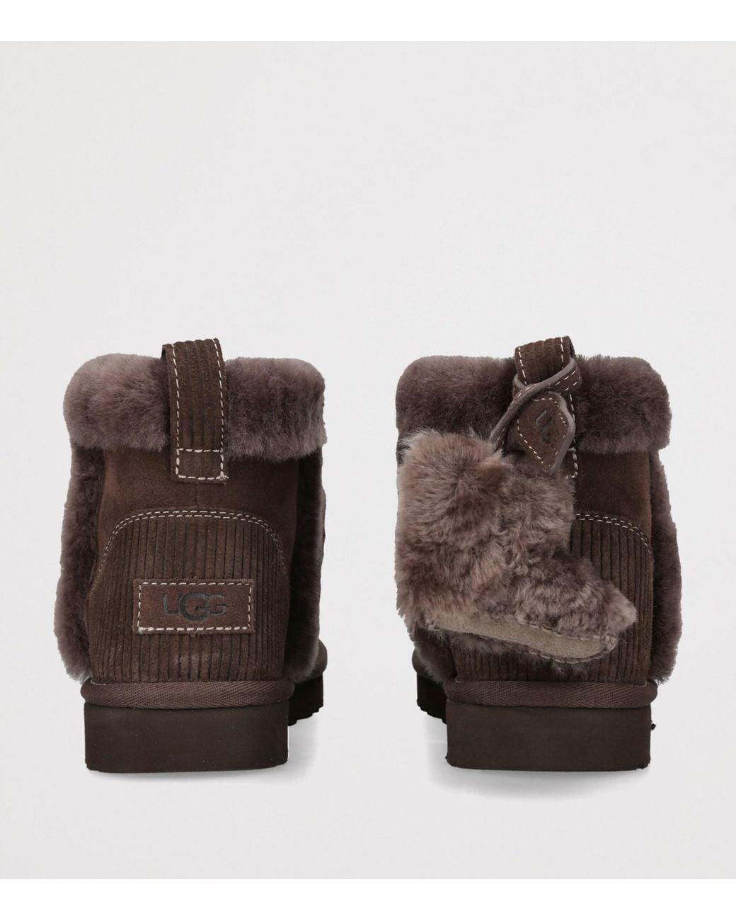 Ugg Brown Suede Classic Mini Heritage Boots