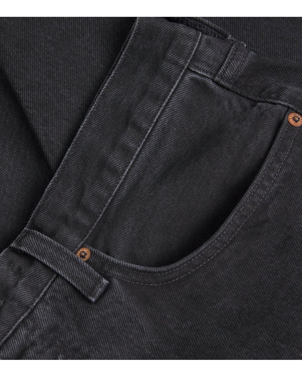 Agolde Black Organic Cotton-Blend Loose '90S Jeans for men