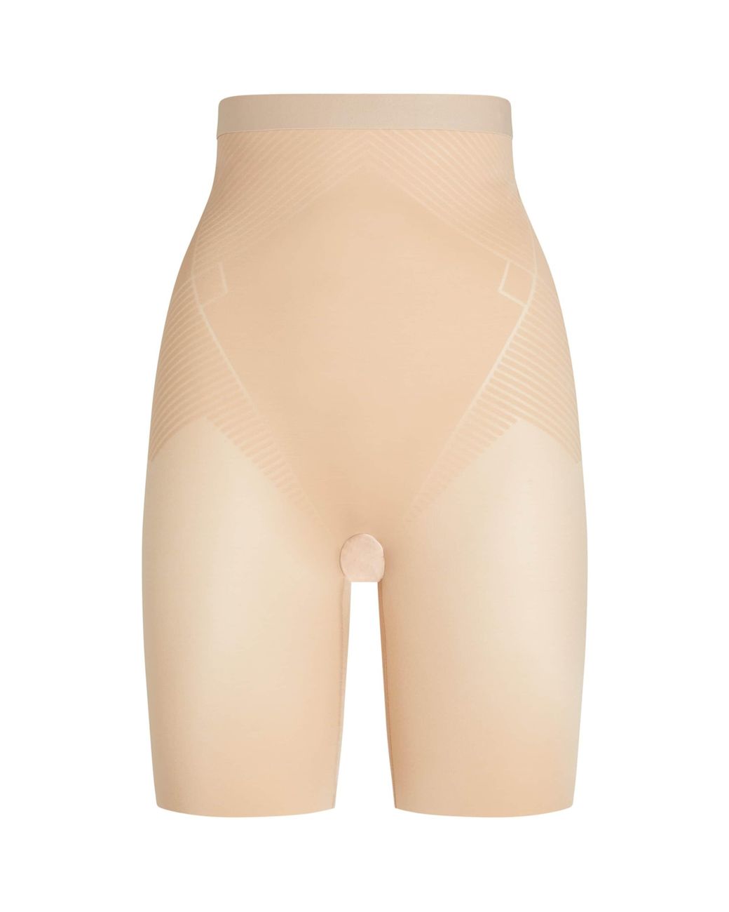 Spanx Natural Shape Invisible High-Waist Mid-Thigh Shorts