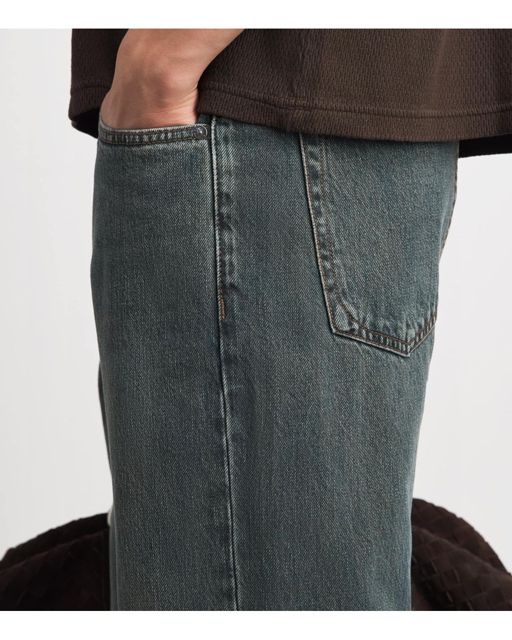 Rag & Bone Gray Fit 4 Straight Jeans for men