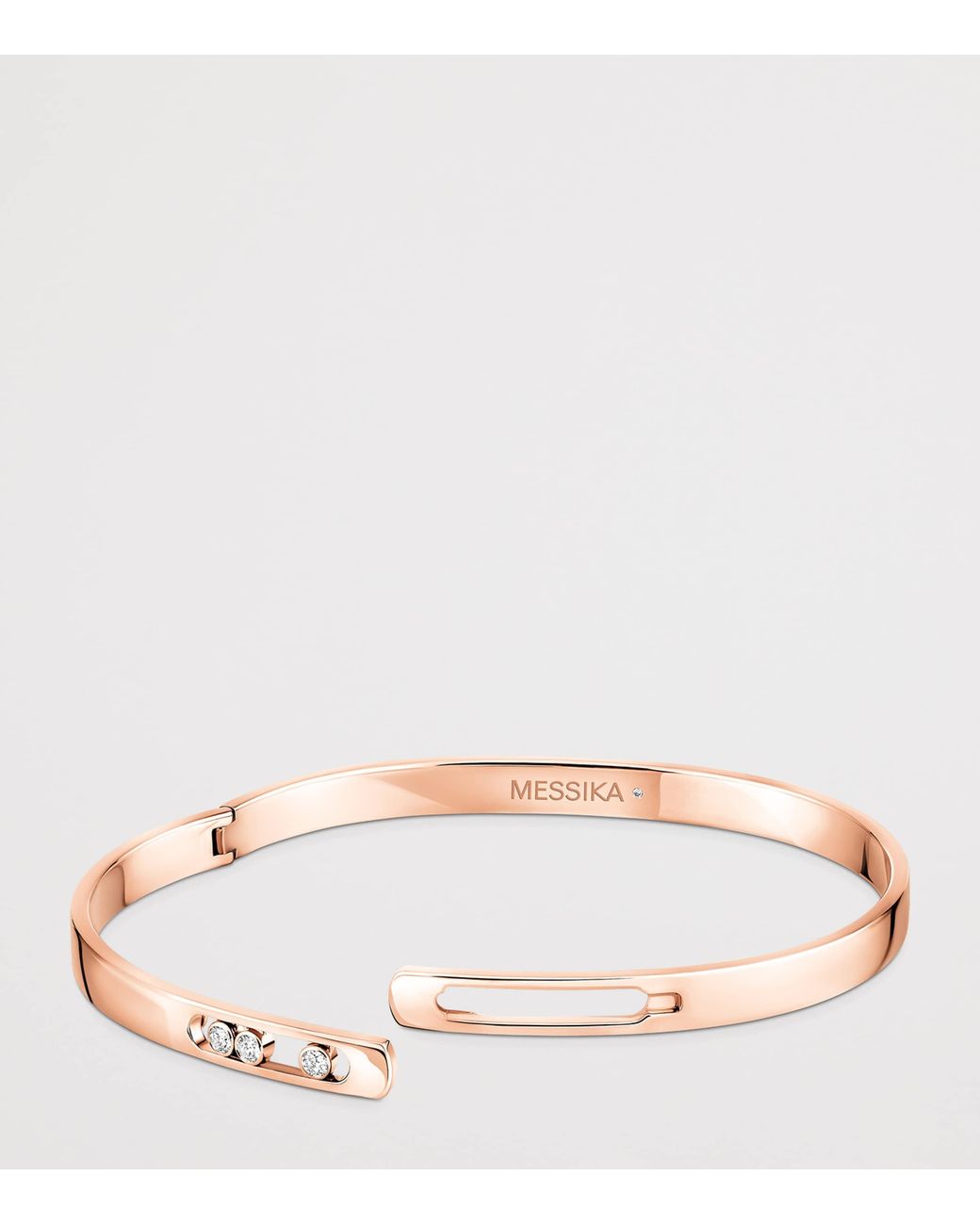 Messika White Move Noa And Diamond Bangle